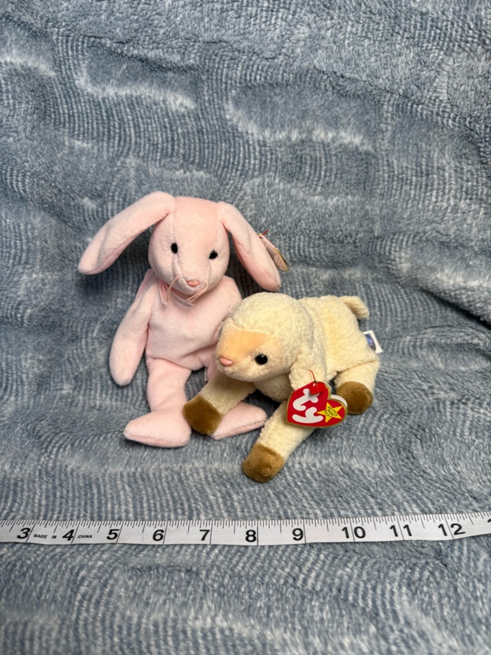 Ty Beanie Baby’s Hoppity and Ewey